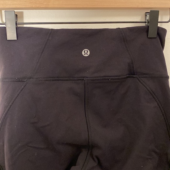 lululemon athletica Pants - Lululemon Athletica Wunder Under Tech Mesh Cropped Leggings